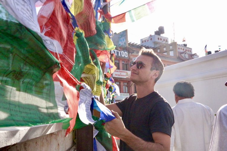 Bandeirinhas de oração tibetanas