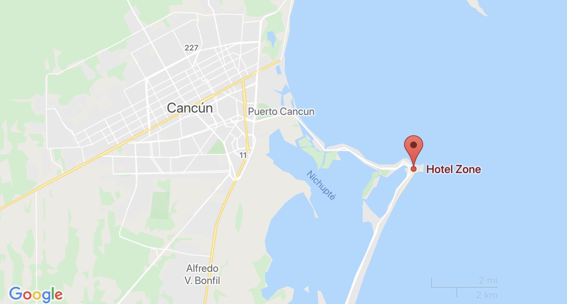 Zona Hoteleira de Cancún