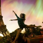 phanie pulando em paris