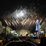 reveillon em atenas, queima de fogos