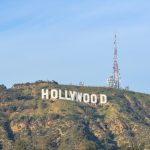 Letreiro de Hollywood nas colinas de Los Angeles.
