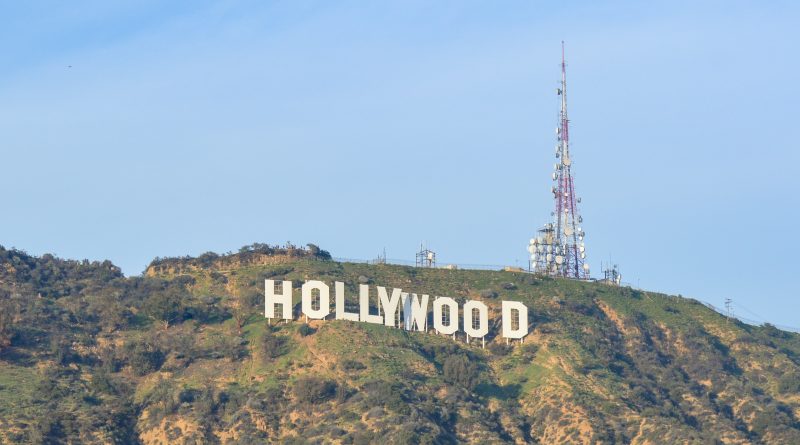 Letreiro de Hollywood nas colinas de Los Angeles.