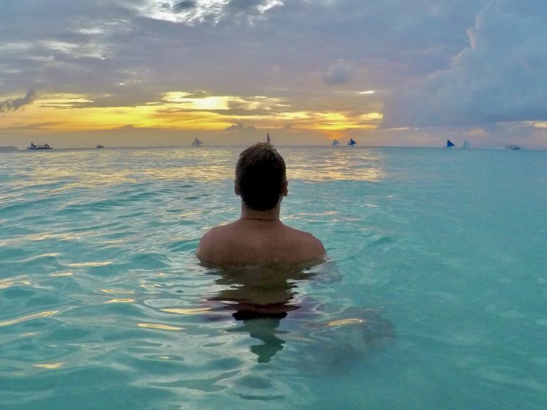 White Beach em Boracay, nas Filipinas