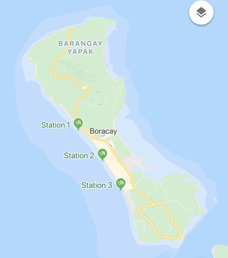 A ilha de Boracay, nas Filipinas, é dividida em três estações