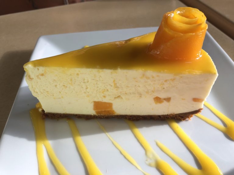 Cheesecake de manga nas Filipinas