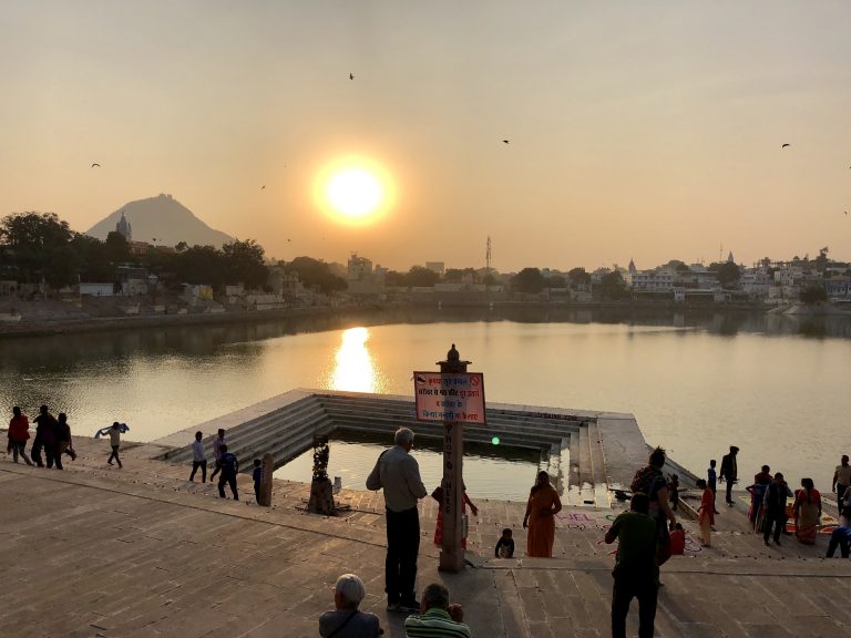 Lago Pushkar (Pushkar Lake), Rajastão, Índia