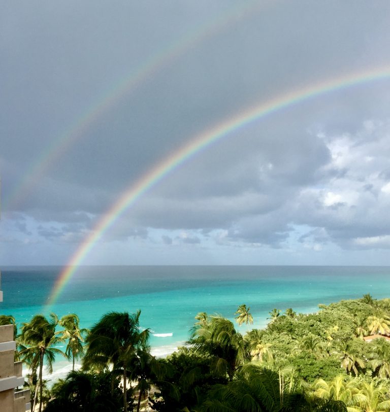 Mar azul turquesa em Varadero