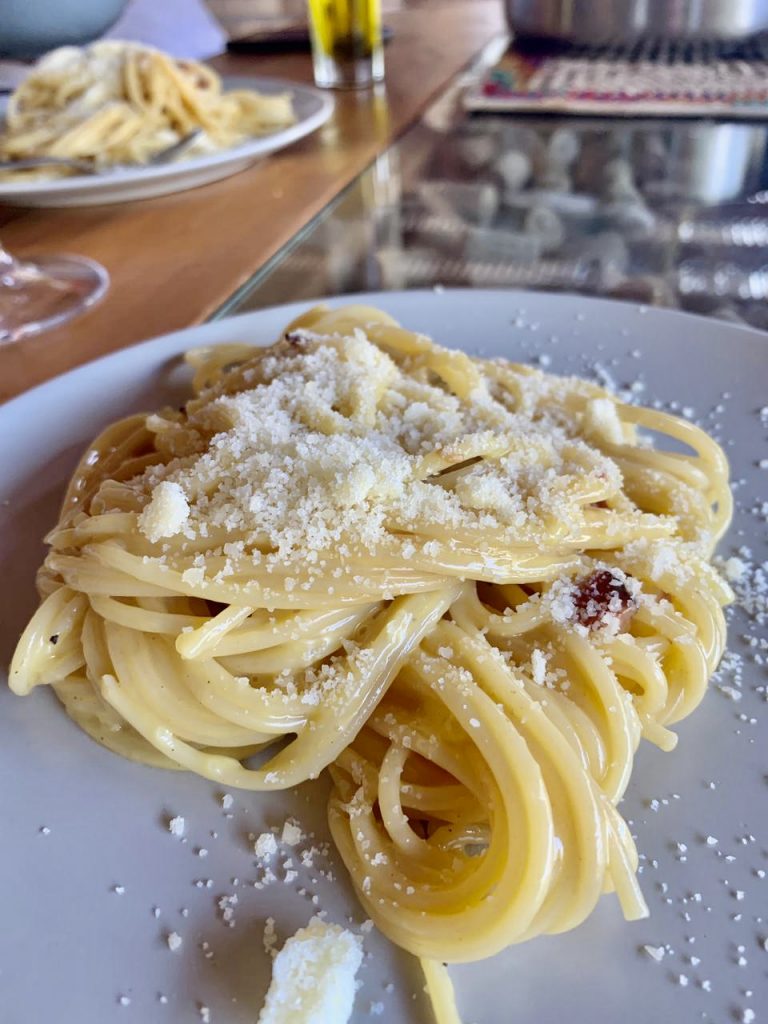 Macarrão a carbonara