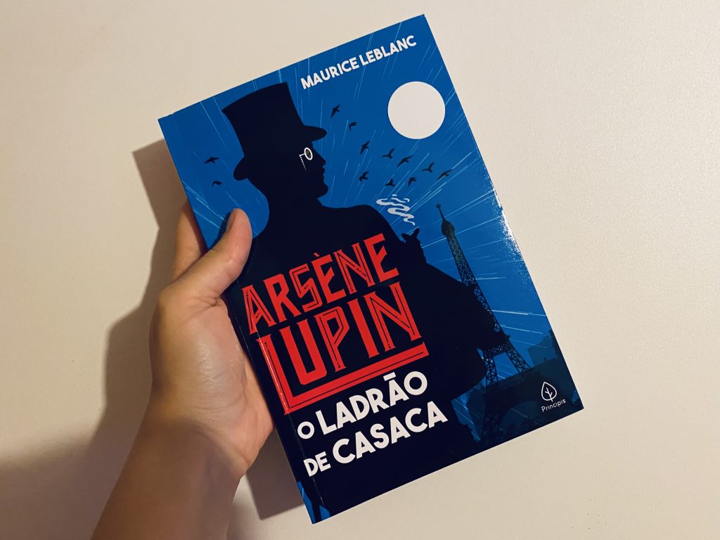 Capa do livro Arsène Lupin.