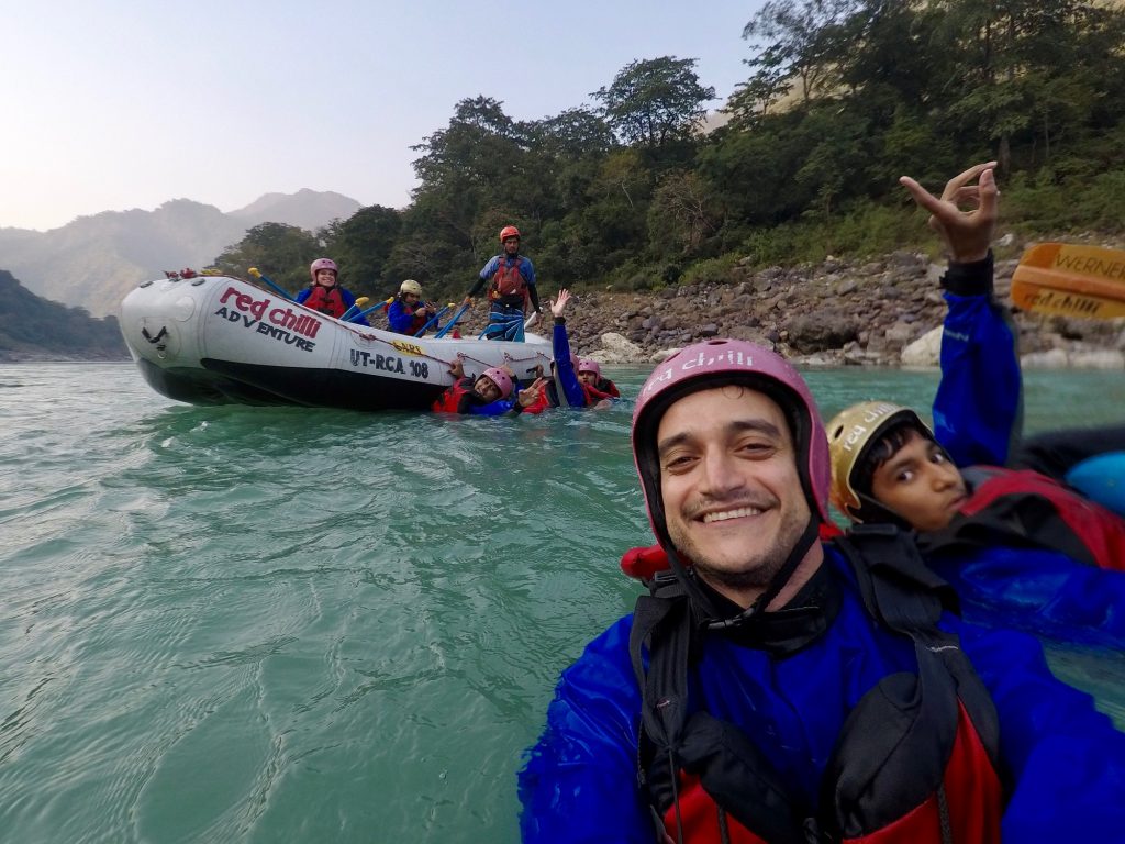 Mergulho no Ganges em Rishikesh