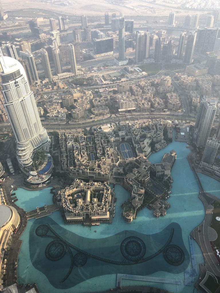 Dubai vista do alto