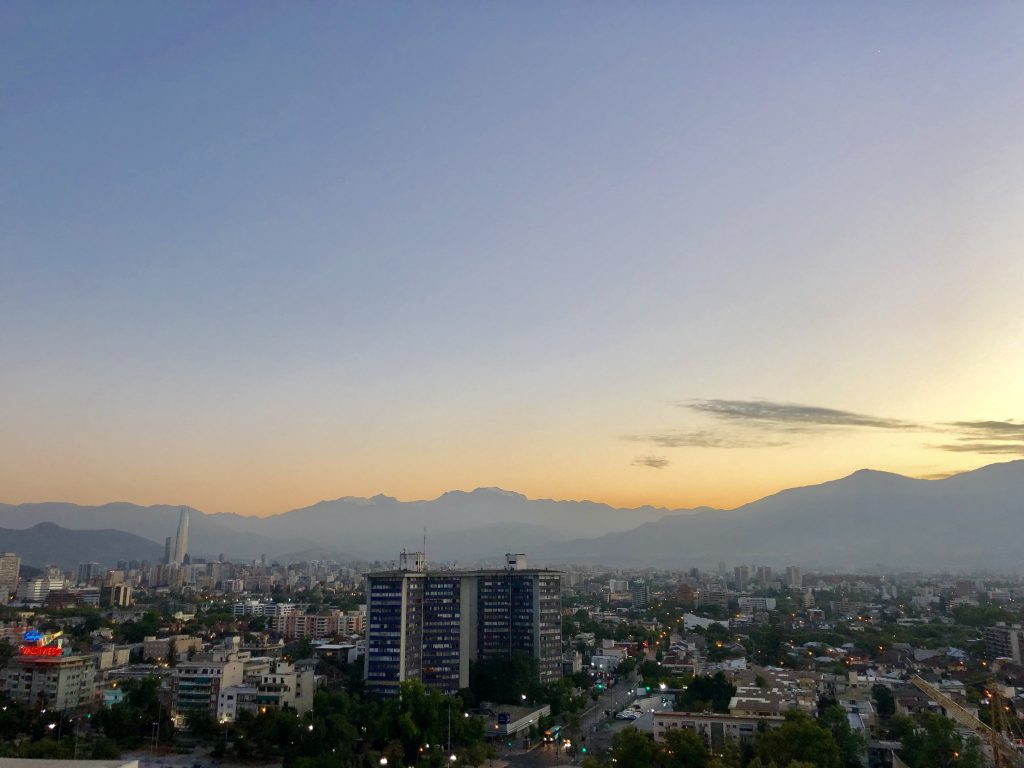 Bairro Providencia, em Santiago