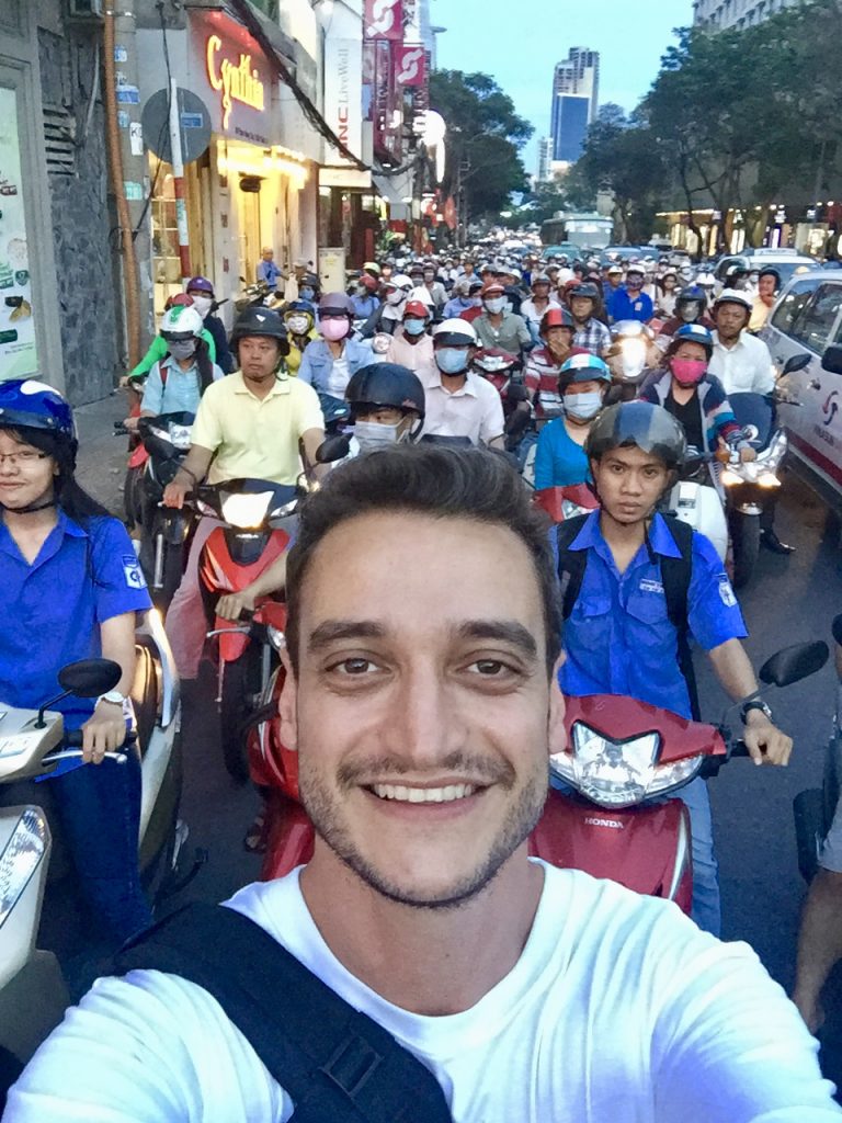 Motos em Ho Chi Minh