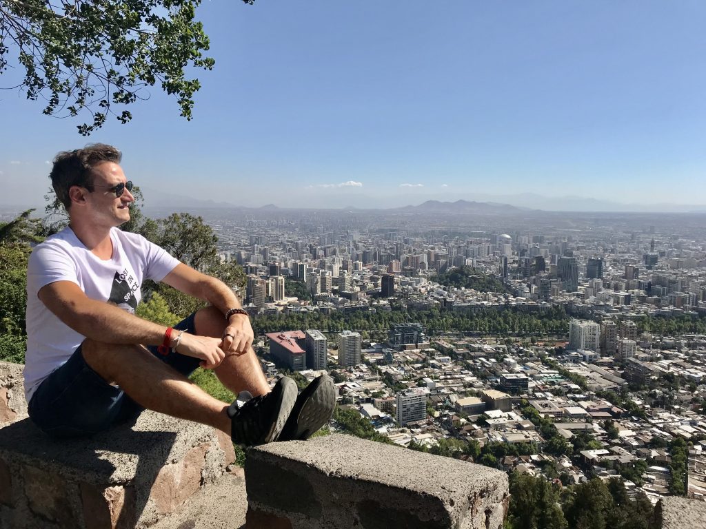 Vista do Cerro San Cristóbal