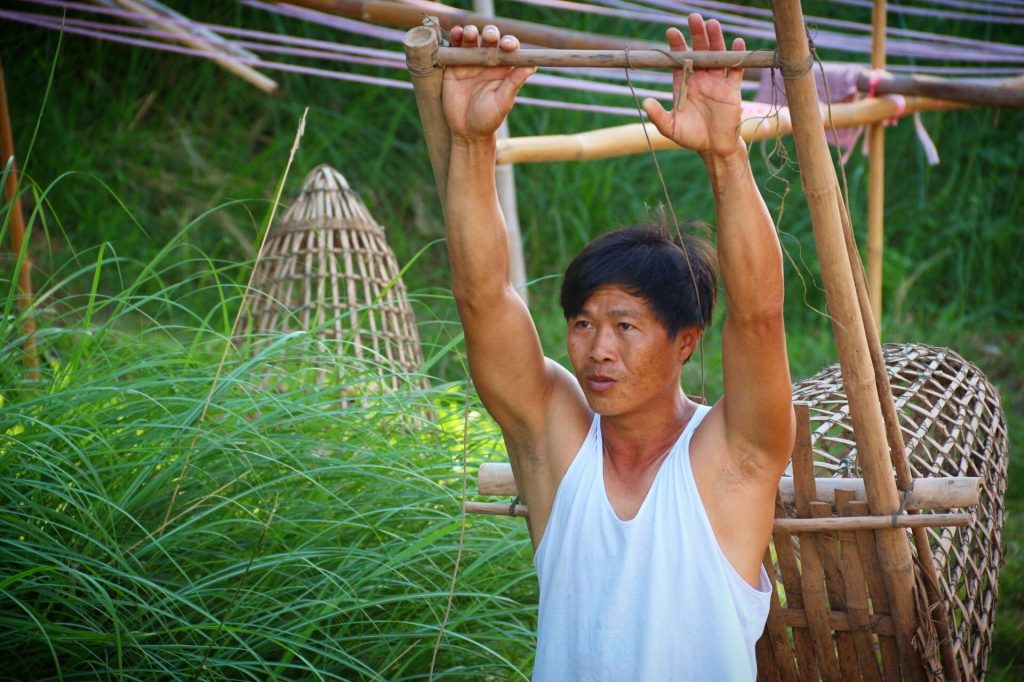 Morador de Luang Prabang, Laos